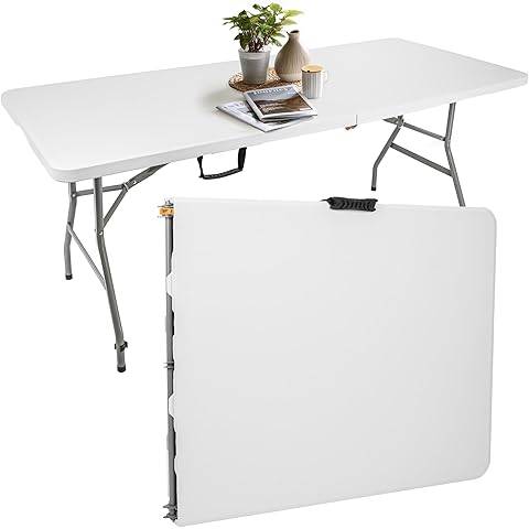 Mesa Plegable Multifuncional FoldEase 180x70 cm